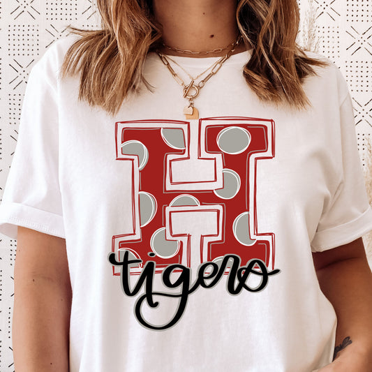 hartselle dot mono tee