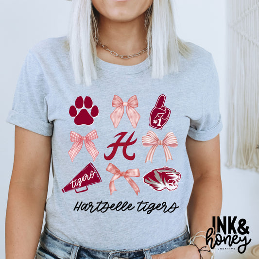 tigers collage tee