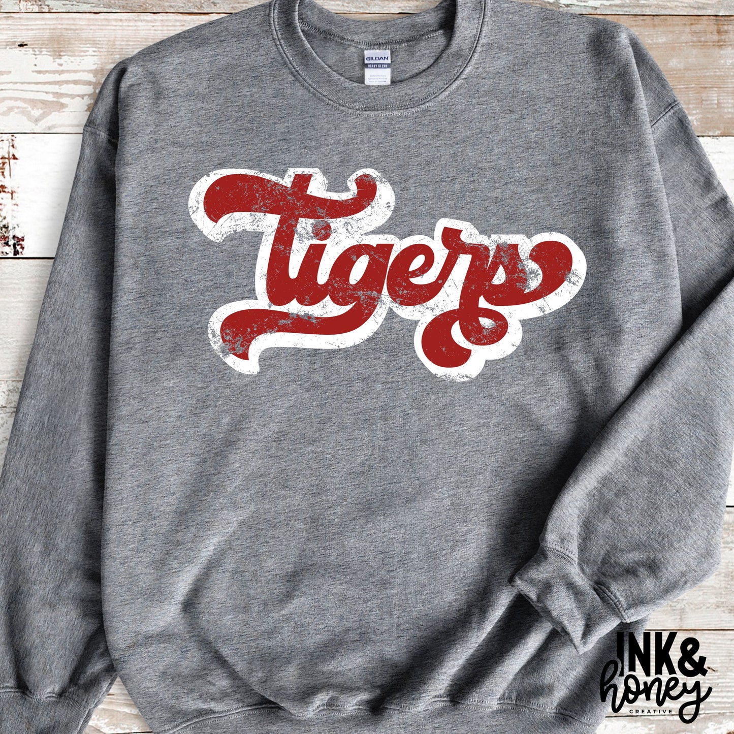 tigers vintage tee