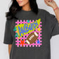 alabama/auburn preppy football tee