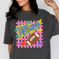 alabama/auburn preppy football tee