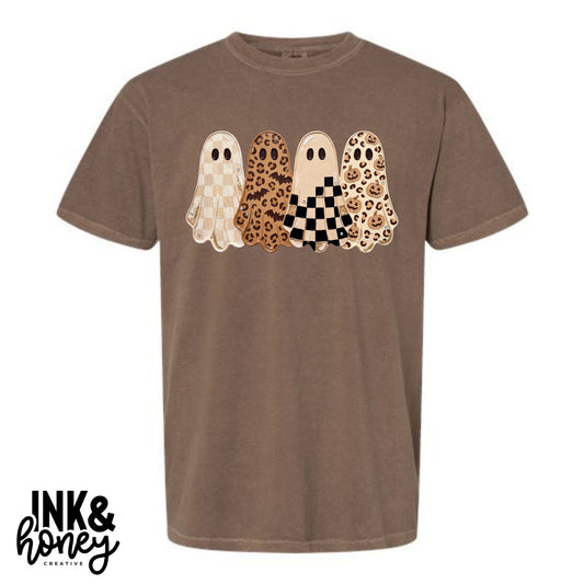 painted ghosts tee