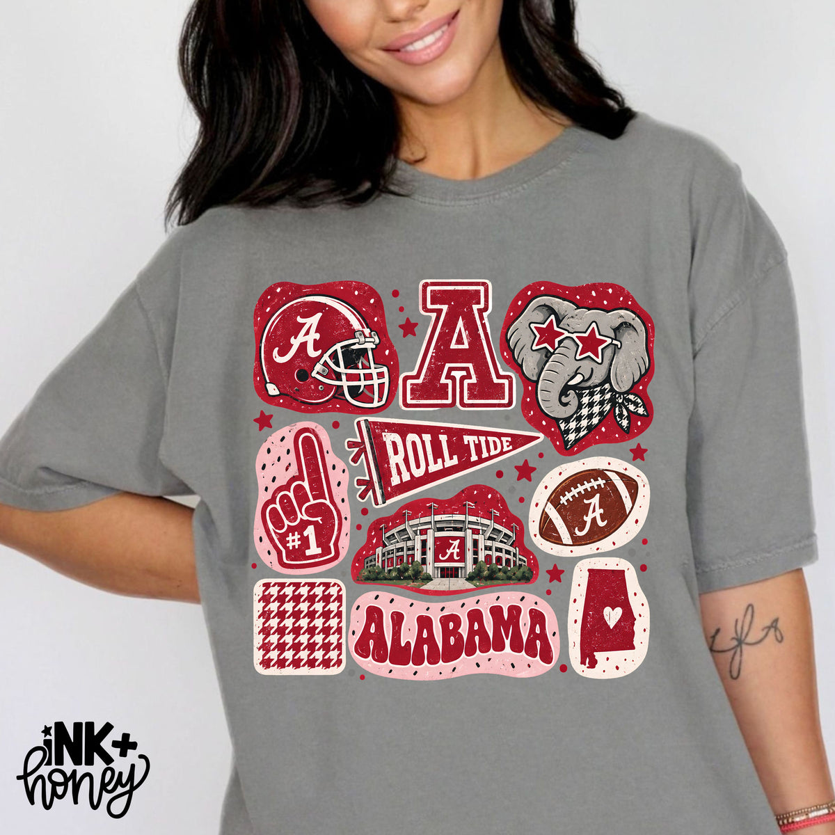 alabama icons tee
