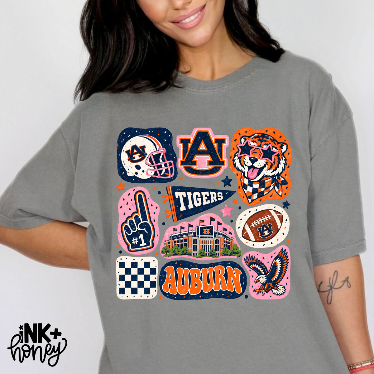 auburn icons tee