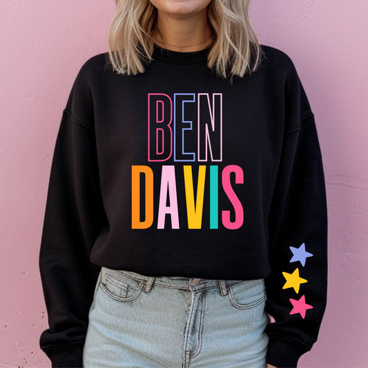 ben davis neon stars tee
