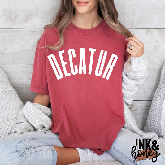 decatur varsity tee