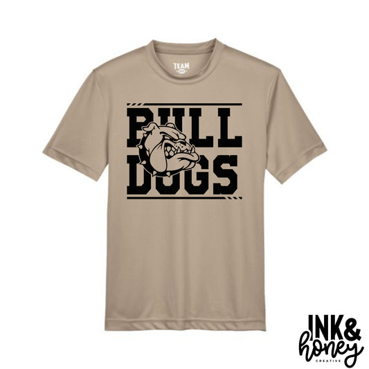 bulldog performance tee
