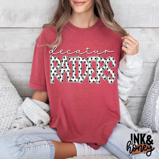 raiders star tee