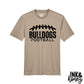 bulldog football performance tee