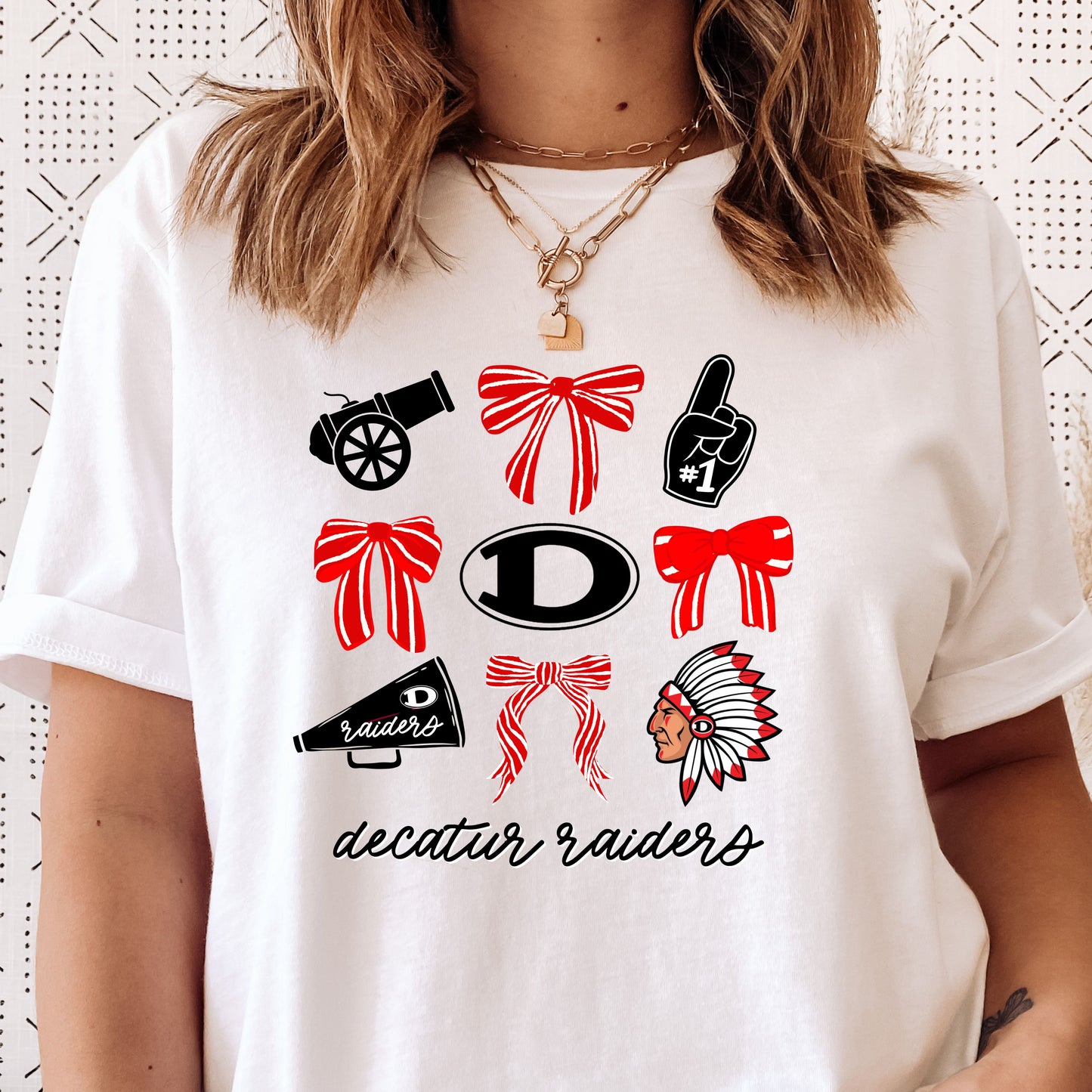 raiders collage tee