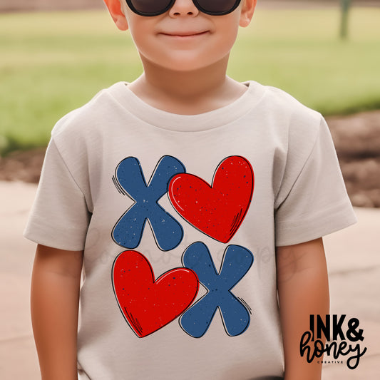 xoxo boys vday tee