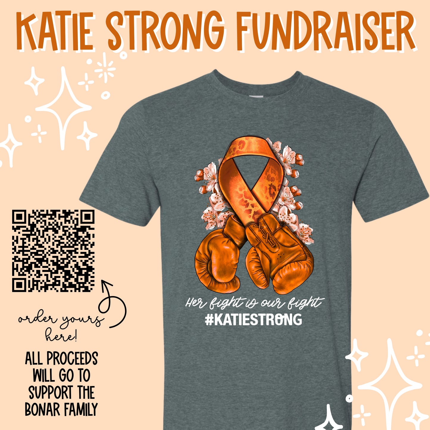 KATIE STRONG tee [FUNDRAISER]