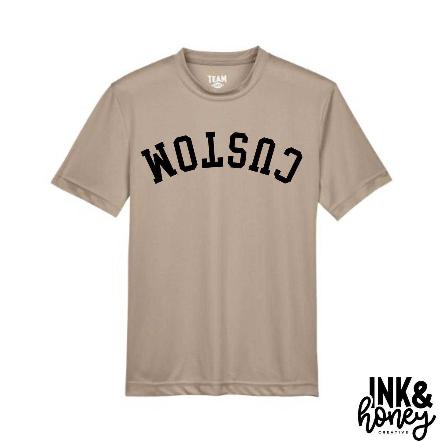 trendy performance tee (customize team!)