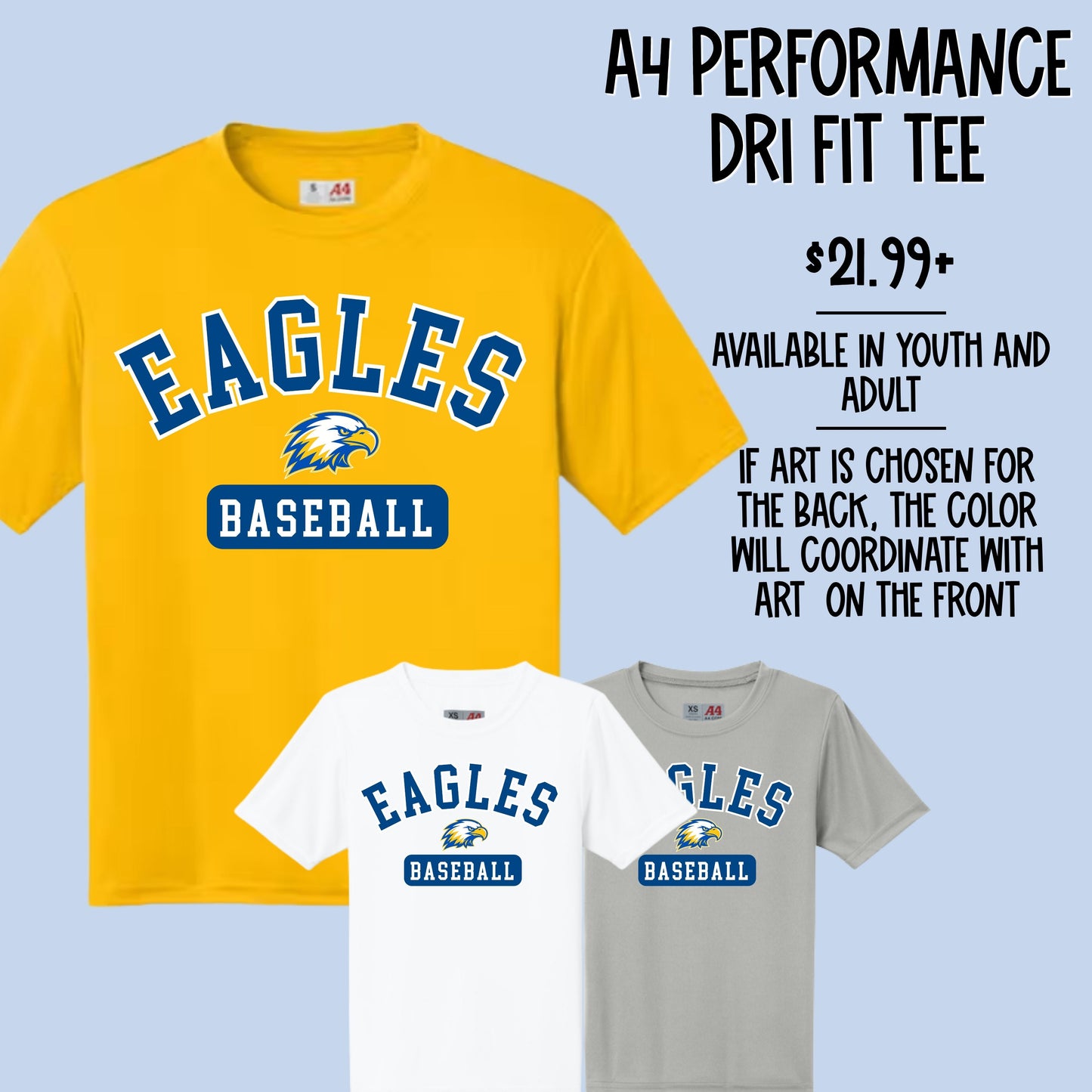 eagles varsity tee