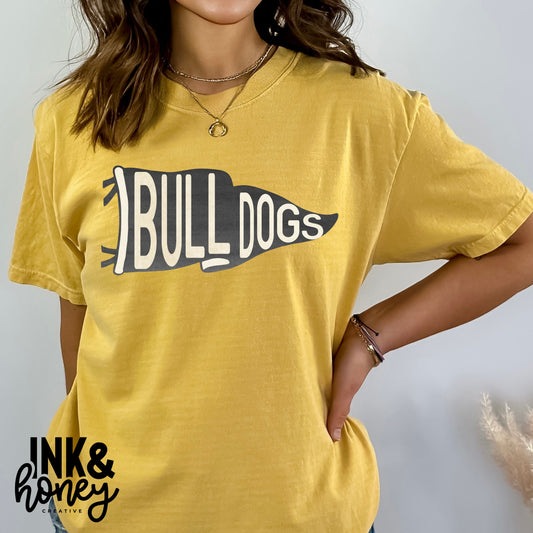 bulldogs pennant tee