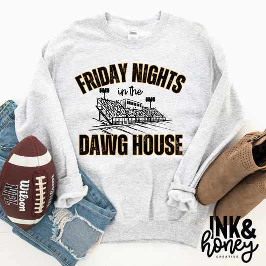 fridays in the dawg house tee