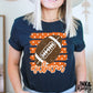 alabama/auburn football tee