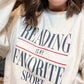 reading is my favorite sport tee